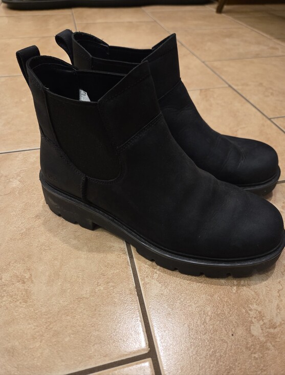 UGG Shoes - UGG Womens Loxley Chelsea Leather Waterproof Boots Suze 8